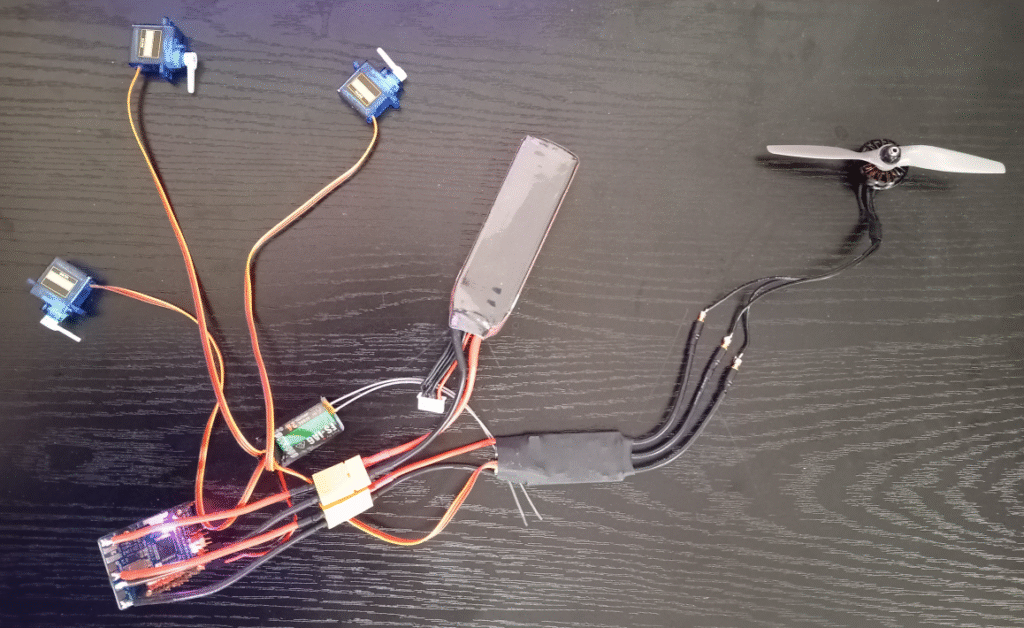 DIY Drone Motor DIY Drone servos, motor, transmitter, receiver, ESC